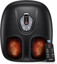 Masażer do stóp Renpho Shiatsu z podgrzewaniem i z pilotem czarny R-D003R-B Inna marka