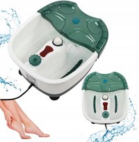Masażer Do Stóp Wodny Hydromasaż Spa Bąbelki Podgrzewanie Wibracje Grzanie