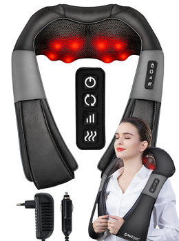 Masażer Do Szyi Karku Ciała Stóp Pleców Shiatsu Pas Masujący Grzejący - Maltec
