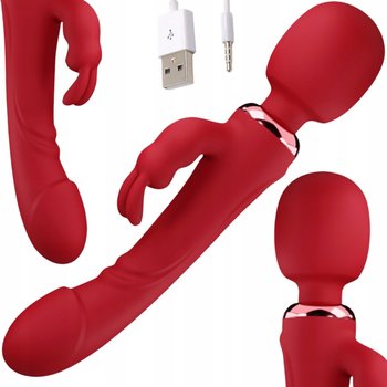 Masażer intymny, króliczek, dwustronny, 2500 drgań na minutę - Inna marka
