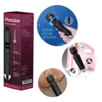 MASAŻER ŁECHTACZKI MOCNY WIBRATOR MAGICZNA RÓŻDŻKA MASTURBATOR MAGIC WAND SHOPUJ.PL