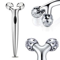 Masażer roller do twarzy pod oczy szyi podbródka 3d liftingujący