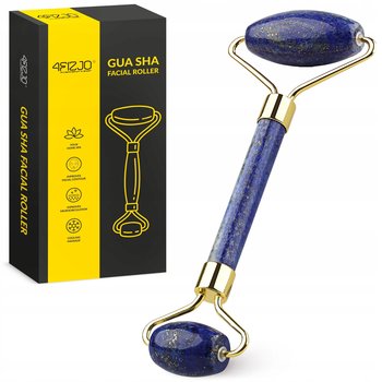 Masażer roller do twarzyz naturalnego lazurytu do liftingu 4FIZJO - 4fizjo