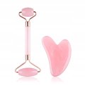 Masażer Roller Kamień Płytka Do Twarzy+ Gua Sha - Gua sha
