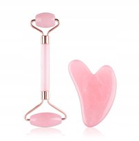 Masażer Roller Kamień Płytka Do Twarzy+ Gua Sha