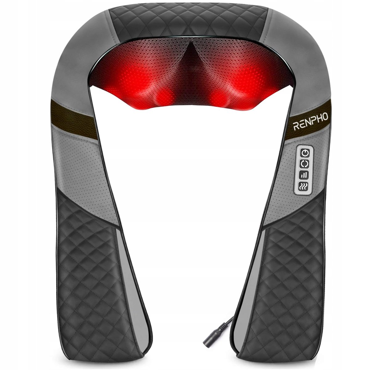 Masażer szyi pleców karku Renpho RP-SNM061 funkcja grzania 8 głowic shiatsu