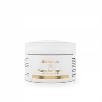 Maść konopna do twarzy i ciała SativaLife 1500 mg CBD 50 ml naturalna