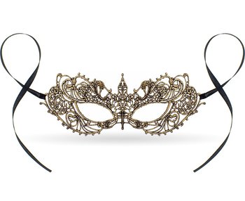 Maseczka ażurowa, złota - GoDan