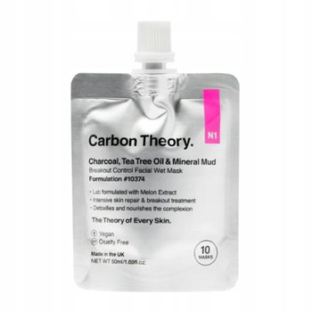 Maseczka Mineralna Breakout Control z Węglem Aktywnym Carbon Theory - Carbon Theory