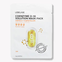 Maseczka w płacie do twarzy odżywcza z koenzymem Coenzyme Q-10 Solution Mask LEBELAGE LEBELAGE