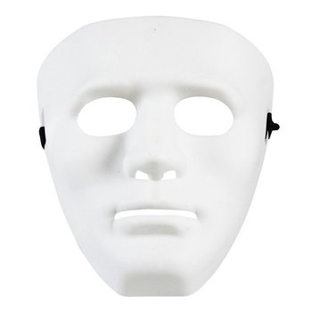 Maska anonim biała