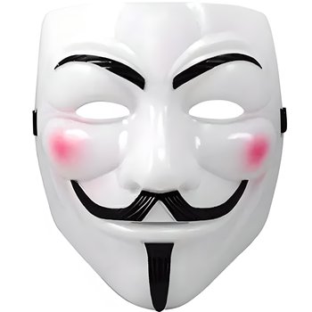 Maska Anonymous Stop Acta Halloween V Jak Vendetta - retoo