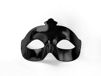 Maska, czarna, rozmiar uniwersalny - PartyDeco