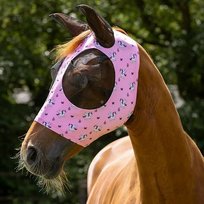 Maska dla konia chroniąca przed muchami QHP UNICORN COB QHP
