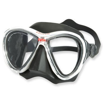 Maska do nurkowania Hollis M3, Czarno-biała