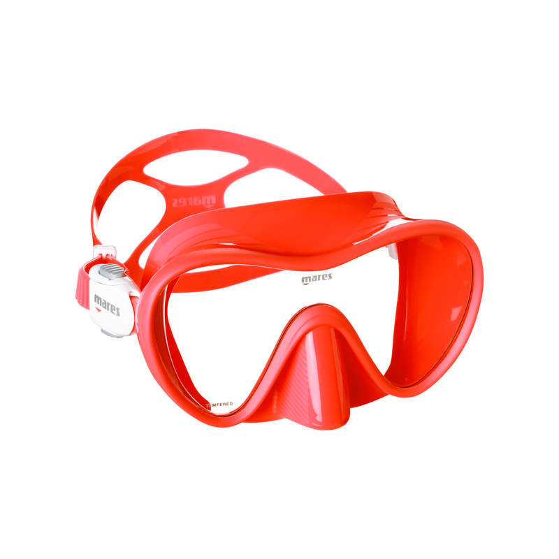 Zdjęcia - Maska do pływania Mares Maska do nurkowania  Tropical  (Czerwona)