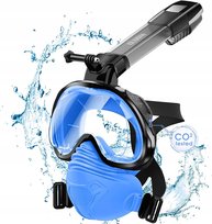 Maska do nurkowania WANFEI, niebieska L/XL