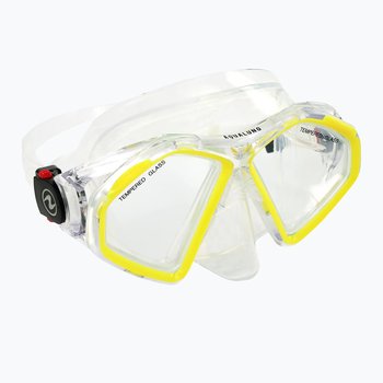 Maska do pływania na basen uniwersalna unisex Aqua Lung Hawkeye Yellow - AquaLung