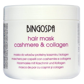 Maska do włosów z proteinami kaszmiru i kolagenem BINGOSPA - BINGOSPA