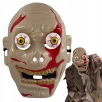 Maska Halloween Zombie Kostium Przebranie Karnawałowa Strach Potwór