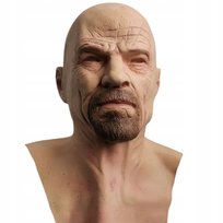 Maska Heisenberg Walter White Breaking Bad Halloween Cosplay Kostium Serial Inna marka