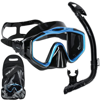 Maska i rurka do nurkowania zestaw do snorkelingu – blue - MF01 - Activ Space