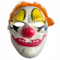 Maska Joker Jokera Halloweenowa Halloween Z Włosami Batman Mroczny Rycerz