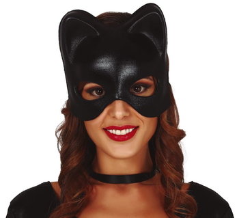 Maska, kobieta kot, czarna - Guirca