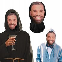 Maska Kominiarka z Twarzą COSPLAY przebranie kostium karnawał HALLOWEEN