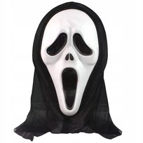 Maska Krzyk na Halloween Kostium Przebranie Scream Strój Straszny Horror