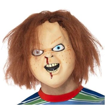 Maska, Laleczka Chucky, beżowa, rozmiar uniwersalny - Smiffys