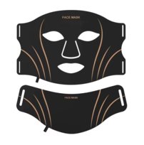 MASKA LED TERAPIA ŚWIATŁEM PODCZERWIEŃ PIELĘGNACJA REGENERACJA TWARZ SZYJA TERAPIA FOTONOWA 309 DIOD