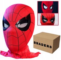 Maska Spiderman z Ruchomymi Oczami - Super Hero Cosplay dla Każdego BRADERS