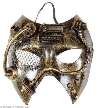 Maska Steampunk Maszyna Parowa
