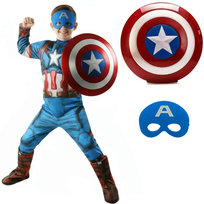 MASKA + TARCZA KAPITAN AMERYKA Dźwięk i EFEKTY ŚWIETLNE zestaw dla AVENGERS