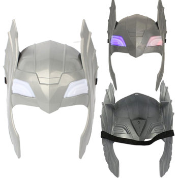 MASKA TOR ŚWIECĄCA LED KOSTIUM SUPERBOHATER NA BAL KARNAWAŁ HALLOWEEN - Hopki