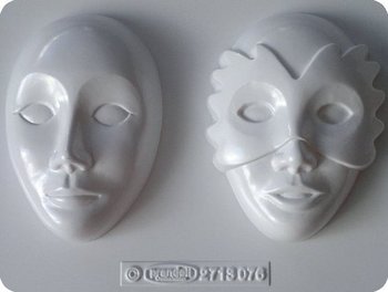 Maski weneckie, formy do odlewów gipsowych - KNORR PRANDELL
