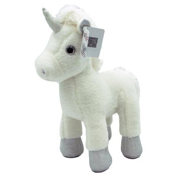 Maskotka Jednorożec Kaja stojący różowy/biały 37cm (11/5087) - Axiom