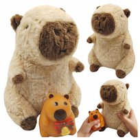 MASKOTKA KAPIBARA GNIOTEK ZESTAW 2W1 DOBRZE WYPCHANA PRZYTULANKA MIĘKKA MIŚ