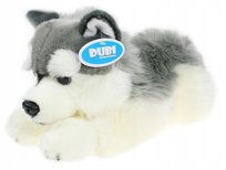 Maskotka Piesek Husky Leżący DUBI - 42cm Dubi