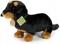 Maskotka Piesek Jamnik Czarny - 30cm Rappa