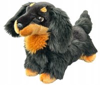 Maskotka Piesek Jamnik Czarny DUBI - 30cm Dubi
