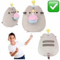 MASKOTKA PLUSZAK PUSHEEN 27 cm DUŻA PRZYTULANKA PLUSZOWA ZABAWKA DLA DZIECI Produkt bezmarkowy