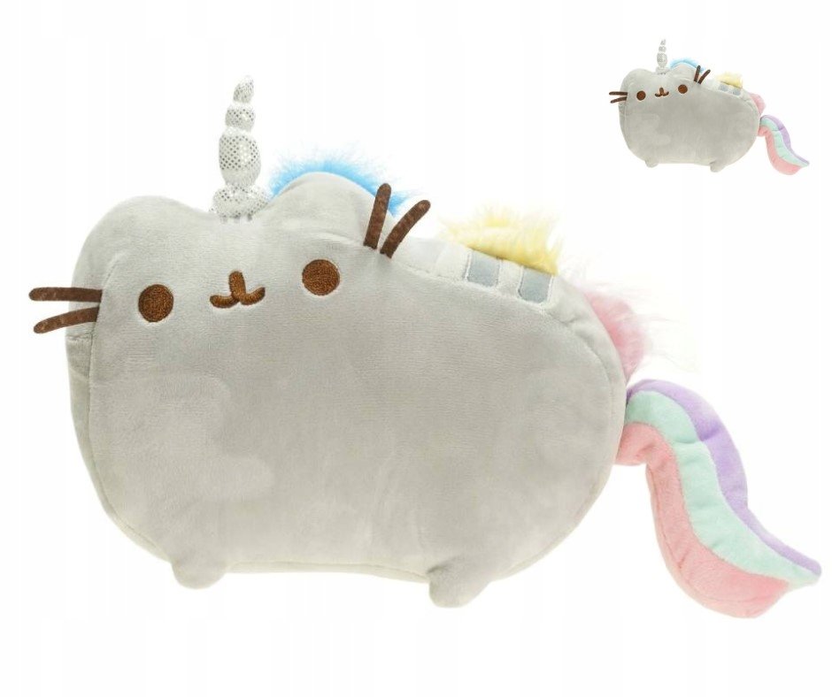 MASKOTKA PLUSZAK PUSHEEN JEDNOROŻEC TĘCZA 25 CM