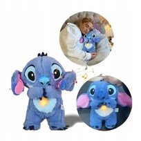 MASKOTKA PLUSZAK STItCH USPOKAJACZ MIŚ ODDYCHAJĄCA uspokajacz 32 cm