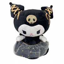 Maskotka Pluszowa Kuromi Czarno Złota 50x35x25 cm