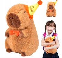 Maskotka Pluszowa Pluszak Kapibara Capybara Impreza Party Przytulanka 25 cm