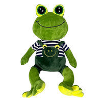 Maskotka Pluszowa Pluszak Przytulanka Żaba Chłopak 70x50x30 cm