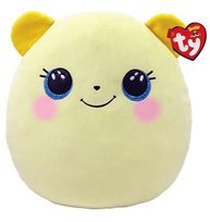 Maskotka poduszka TY Squishy Beanies - żółty miś Buttercup 22cm