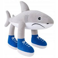 Maskotka Rekin Brainrot w Butach Pluszak Tralalero Tralala Duża Przytulanka